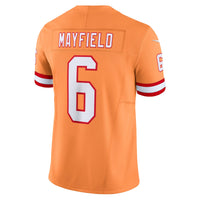 Tampa Bay Buccaneers Baker Mayfield Nike Orange 2nd Alternate Vapor F.U.S.E. Limited Jersey