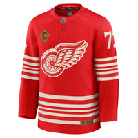 Detroit Red Wings Dylan Larkin Fanatics Red Centennial Premium Player Jersey