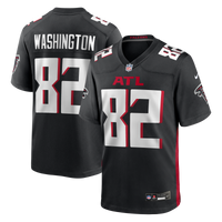 Atlanta Falcons Casey Washington Nike Black Team Game Jersey