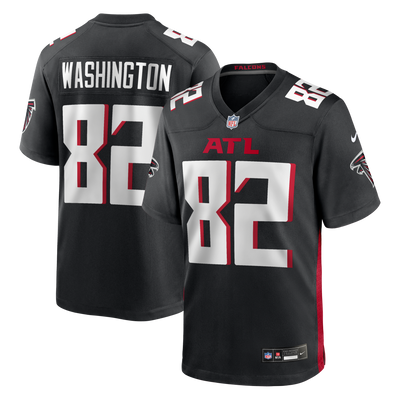 Atlanta Falcons Casey Washington Nike Black Team Game Jersey