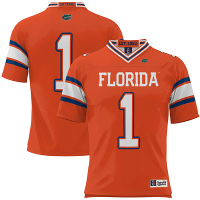 GameDay Greats #1 Orange Florida Gators Football Jersey
