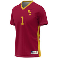 #1 USC Trojans GameDay Greats Lightweight Soccer Fashion Jersey - Cardinal