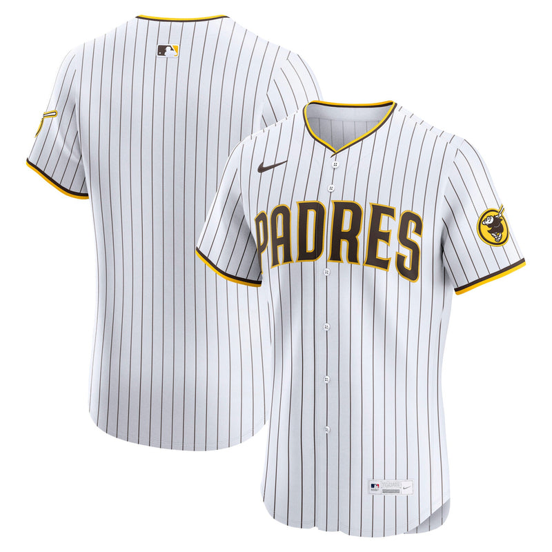 San Diego Padres Nike White Home Elite Jersey