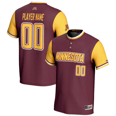 Minnesota Golden Gophers GameDay Greats NIL Pick-A-Player Lightweight Softball Jersey - Maroon