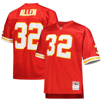 Kansas City Chiefs Marcus Allen Mitchell & Ness Red Big & Tall 1994 Retired Player Replica Jersey