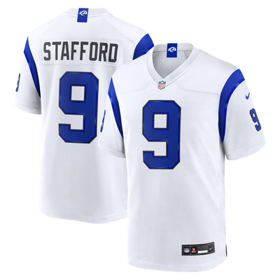 Los Angeles Rams Matthew Stafford Nike Fearsome White Game Jersey