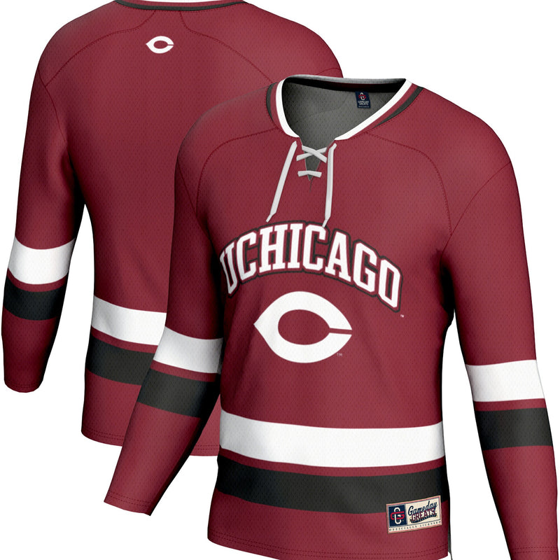 UChicago Maroons GameDay Greats Spirit Hockey Jersey - Maroon