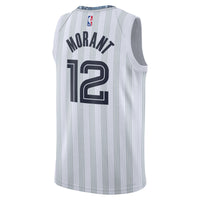 Memphis Grizzlies Nike 2025/26 City Edition Swingman Jersey - Gray - Ja Morant