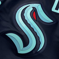 Seattle Kraken Fanatics Deep Sea Blue Home Premium Custom Jersey