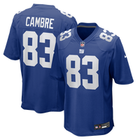 New York Giants Dalen Cambre Nike Royal Team Game Jersey
