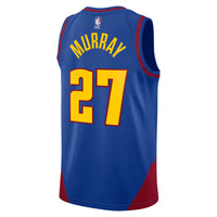 Denver Nuggets Jordan Statement Edition Swingman Jersey - Blue - Jamal Murray