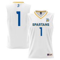 #1 San Jose State Spartans GameDay Greats Lightweight Basketball Jersey - White