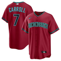 Arizona Diamondbacks Corbin Carroll Nike Red Alternate 2 Replica Jersey