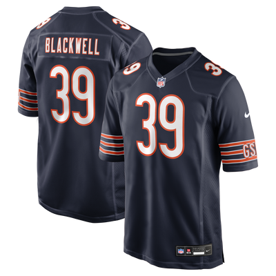 Chicago Bears Josh Blackwell Nike Navy Game Player Jersey