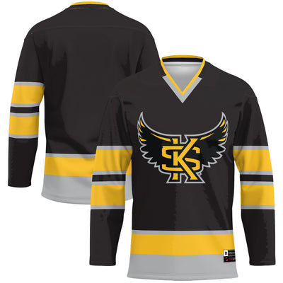 Kennesaw State Owls GameDay Greats Hockey Jersey - Gold
