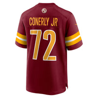 Washington Commanders Josh Conerly Jr. Nike Burgundy Team Game Jersey