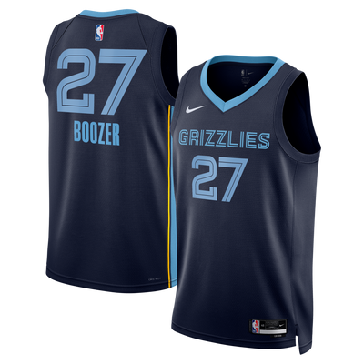 Memphis Grizzlies Nike Icon Swingman Jersey - Black - Cameron Boozer