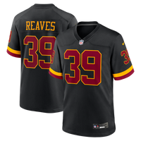 Washington Commanders Jeremy Reaves Nike Black Hail Raiser Alternate Game Jersey