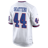 New York Giants Cam Skattebo Nike White Alternate Vintage White Game Jersey