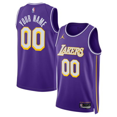 Los Angeles Lakers Jordan Statement Jersey - Custom