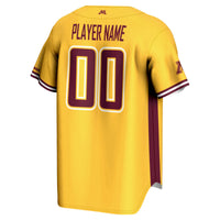 Minnesota Golden Gophers GameDay Greats NIL Pick-A-Player Lightweight Baseball Jersey - Gold