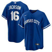 Kansas City Royals Bo Jackson Nike Rush Blue Alternate 2 Replica Jersey