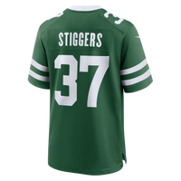 New York Jets Qwan'tez Stiggers Nike Legacy Green Team Game Jersey