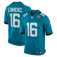 Jacksonville Jaguars Trevor Lawrence Nike Teal Game Jersey