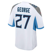 Tennessee Titans Eddie George Nike White Retired Player Game Jersey