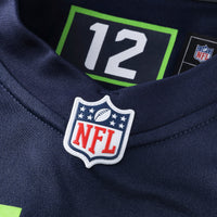 Seattle Seahawks Brady Russell Nike College Navy Game Jersey