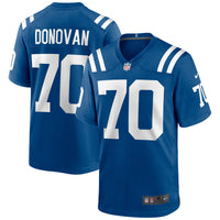Indianapolis Colts Art Donovan Nike Royal Game Retired Player Jersey