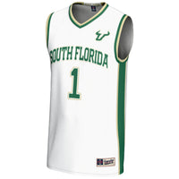 #1 South Florida Bulls GameDay Greats Lightweight Basketball Jersey - White
