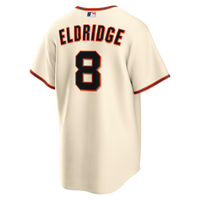 San Francisco Giants Bryce Eldridge Nike Cream Home Replica Jersey
