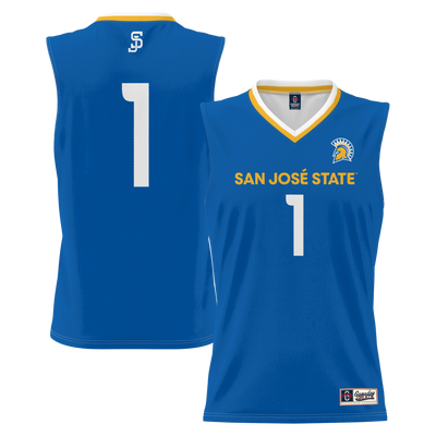 #1 San Jose State Spartans GameDay Greats Lightweight Basketball Jersey - Royal