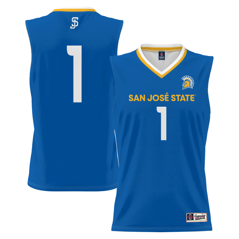 #1 San Jose State Spartans GameDay Greats Lightweight Basketball Jersey - Royal