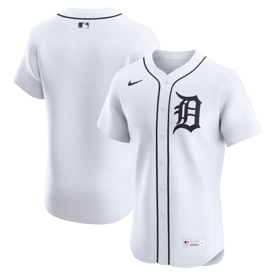 Detroit Tigers Nike White Home Elite Jersey