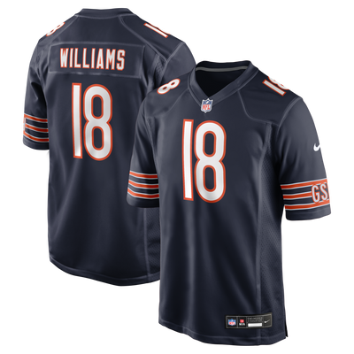Chicago Bears Caleb Williams Nike Navy Player Game Jersey