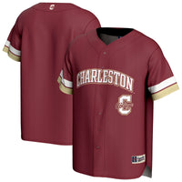 Charleston Cougars GameDay Greats Spirit Baseball Jersey - Maroon