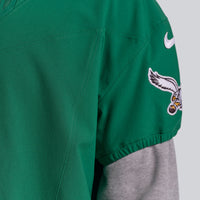 Philadelphia Eagles Jalen Hurts Nike Kelly Green Alternate Vapor F.U.S.E. Elite Jersey