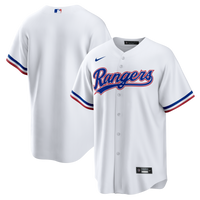 Texas Rangers Nike White Home Big & Tall Replica Jersey