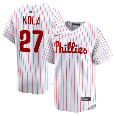Philadelphia Phillies Aaron Nola Nike White Home Limited Player Jersey