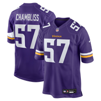 Minnesota Vikings Chaz Chambliss Nike Purple Team Game Jersey