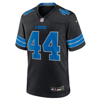 Detroit Lions Malcolm Rodriguez Nike Black 2nd Alternate Game Jersey