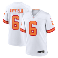 '76 Tampa Bay Buccaneers Baker Mayfield Nike White Player Game Jersey