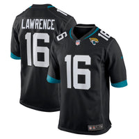 Jacksonville Jaguars Trevor Lawrence Nike Black Alternate Game Jersey