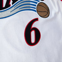 Philadelphia 76ers Mitchell & Ness Allen Iverson 2002 All-Star East Authentic Jersey - White