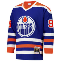 Edmonton Oilers Wayne Gretzky Royal 1979-80 Power Play Jersey