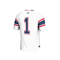 #1 Florida Atlantic Owls GameDay Greats Lightweight Football Jersey - White