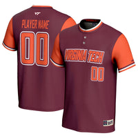 Virginia Tech Hokies GameDay Greats NIL Pick-A-Player Lightweight Softball Jersey - Maroon