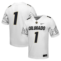 Colorado Buffaloes Nike Untouchable Game Jersey - White